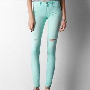 🎉HP!🎉 American Eagle Mint Jeggings
